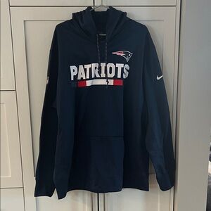 Nike New England Patriots Navy Hoodie